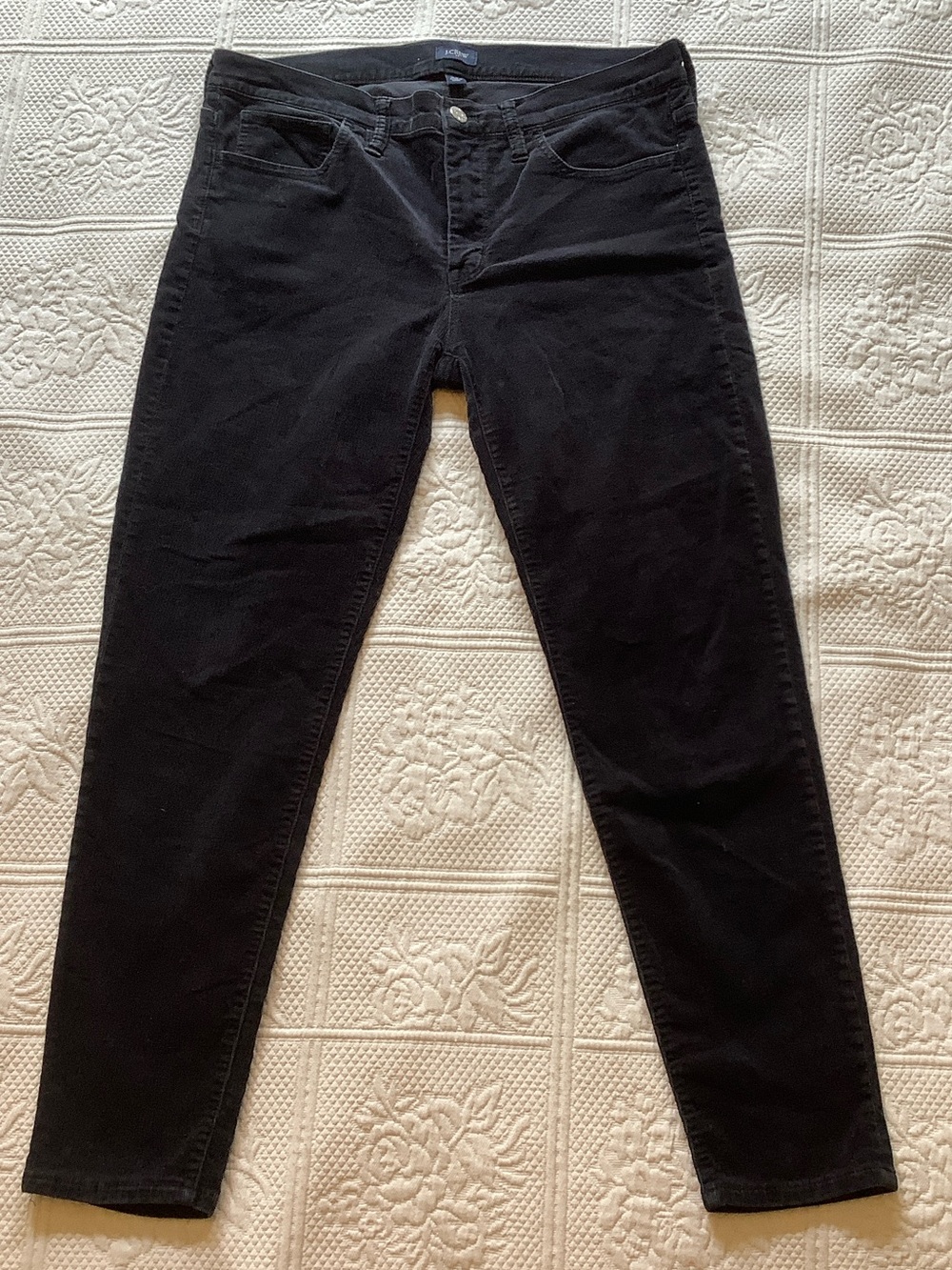 J. Crew Men's Black Corduroy Pants